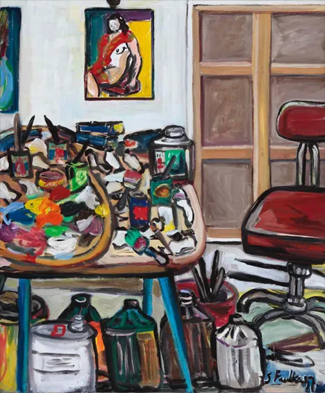 Studio Scene (Ode to D.L), 2011