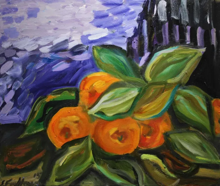 Still Life with Persimmons, 2015