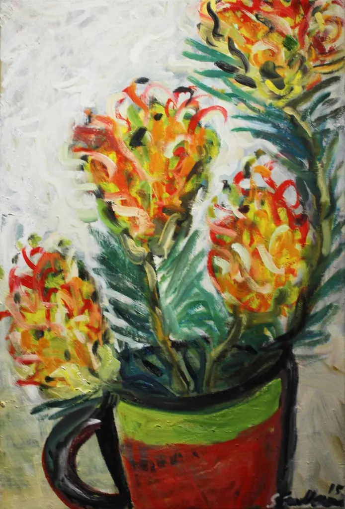 Still Life with Superb Banksias, 2015